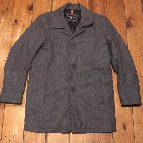 Men's dockers pea coat - Picture 1 of 4